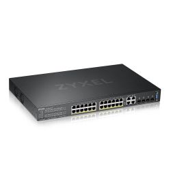 ZyXEL GS2220-28HP - EU region - 24-port GbE L2 PoE Switch met GbE Uplink (1 Jaar NCCPro pack license bundled)