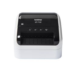 Brother Labelprinter (zwart/wit)- 12 tot 103-6 mm- DK - automatisch snijmechanisme- USB2.0 aansluiting- incl. 2x rollen + USB ka